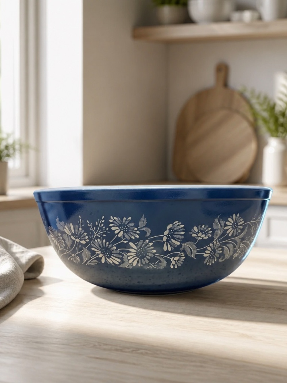 Vintage Pyrex Colonial Mist Mixing Bowl 404
